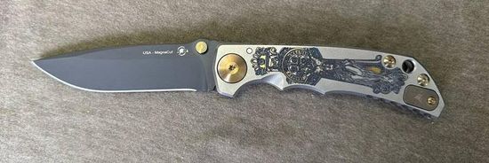 Нож Spartan Blades Harsey CRUSAFORM - сталь MagnaCut, рукоять титан + авторская гравировка