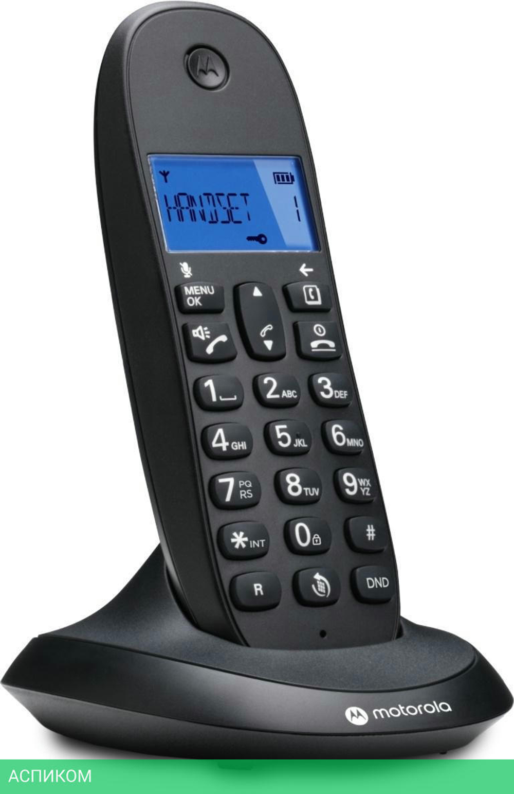 Радиотелефон DECT Motorola C1001СB+ черный