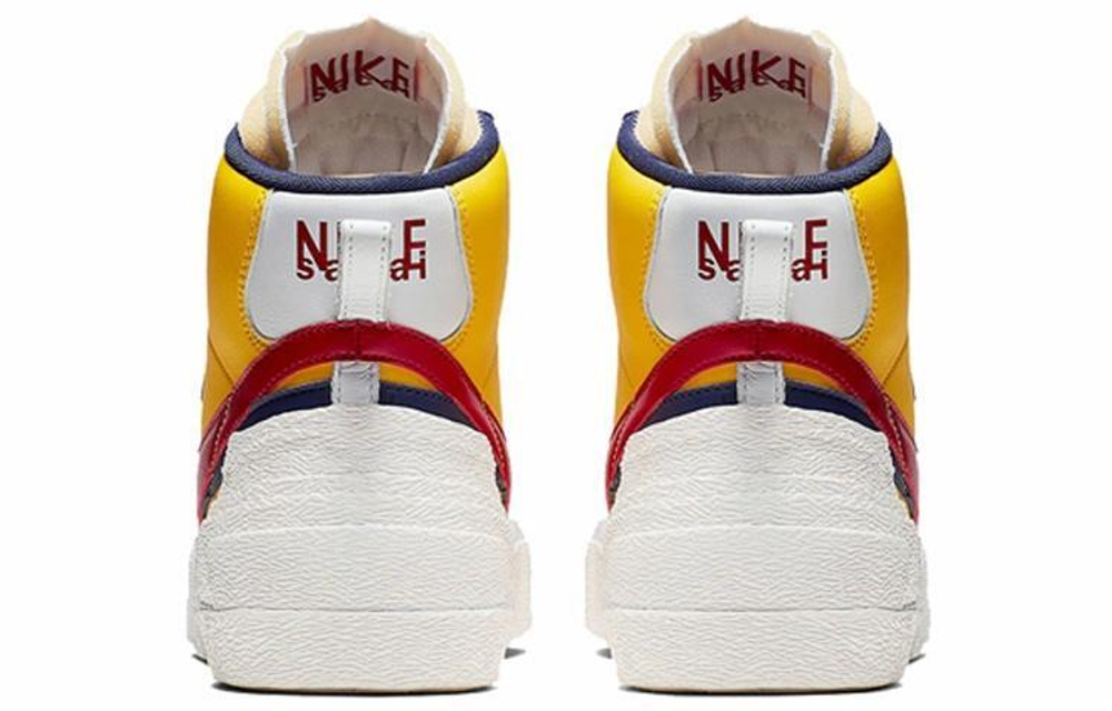Кроссовки Sacai X Nike Blazer Gold