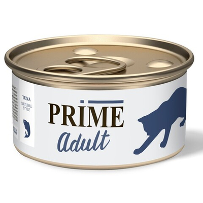 Prime 70 г - консервы для кошек с тунцом в собственном соку (Adult)