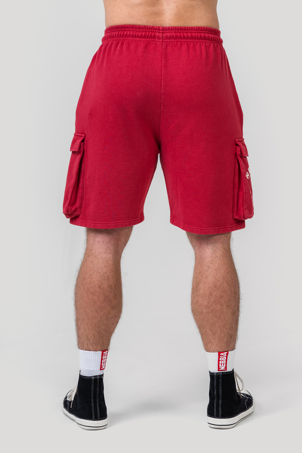 Шорты Washed Loose Fit Cargo Shorts LEGACY 787 Красные