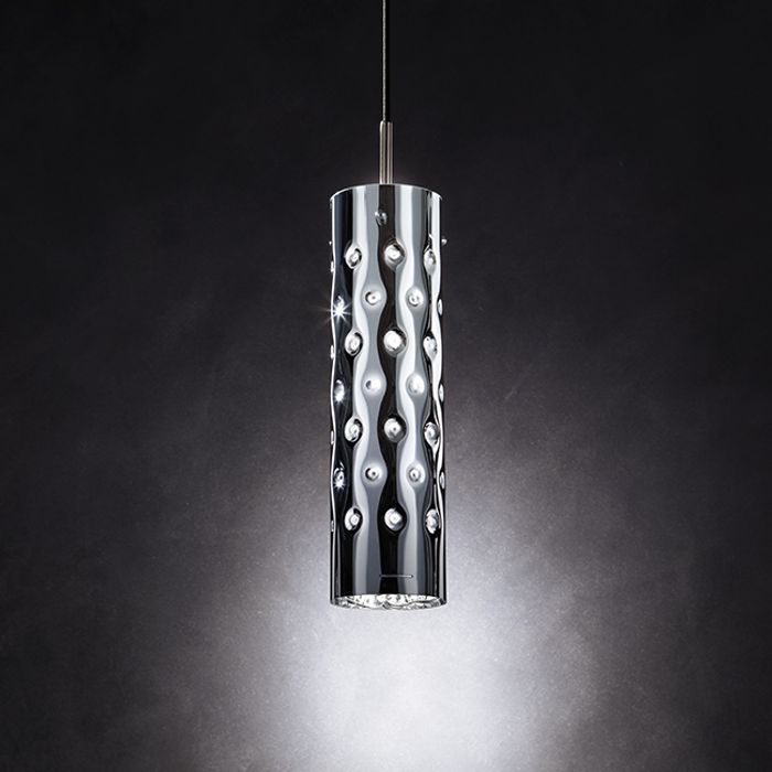 Подвесной светильник Slamp Dimple Single Silver