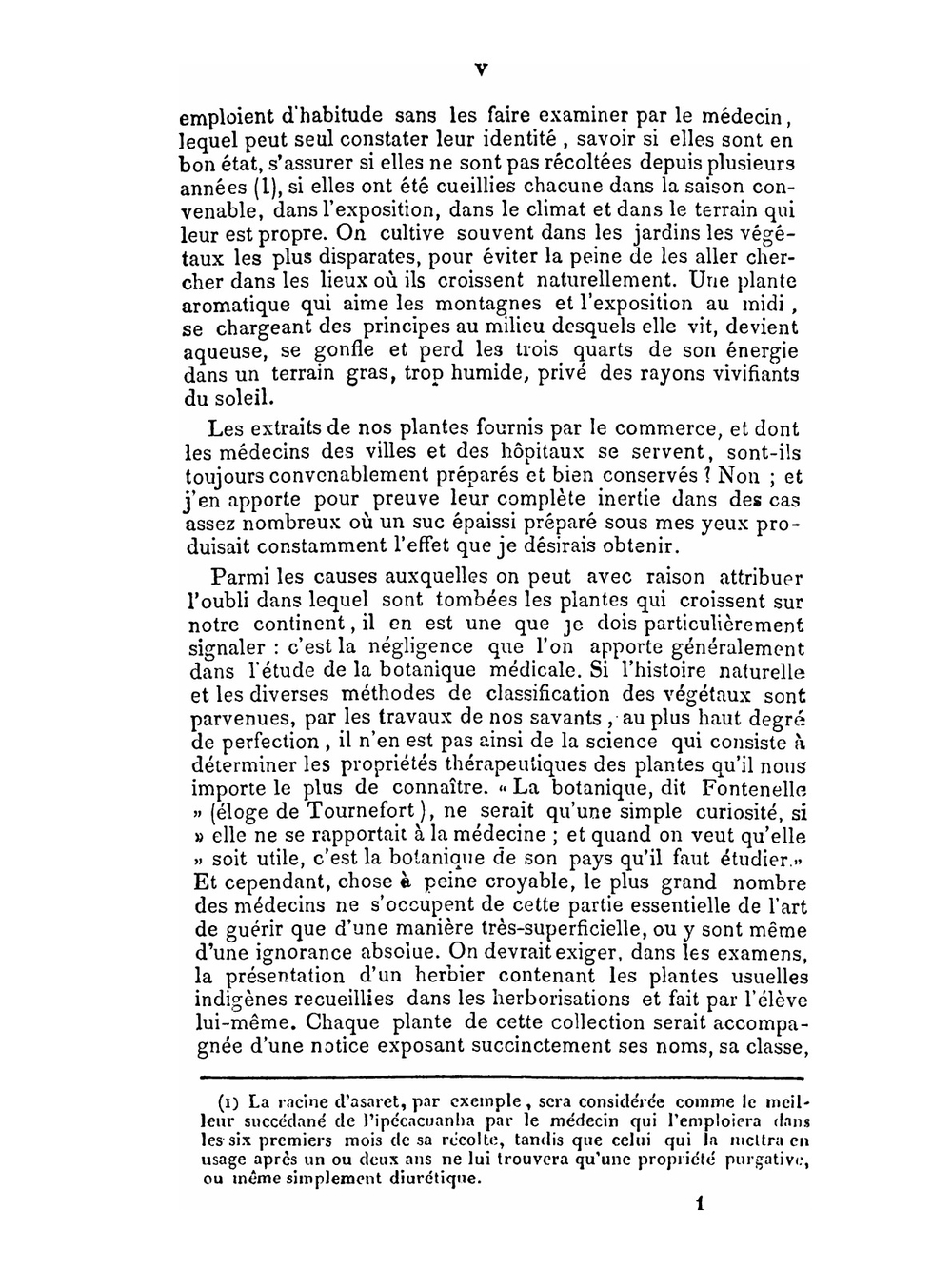 Traité pratique et raisonné de l'emploi des plantes medicinales indigènes | F.J. Cazin