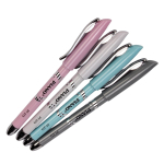 Ручка масляная Piano РТ-273, 0,7мм, синяя, с грипом, 4 цвета микс , C-40762 (Комплект 50шт.)