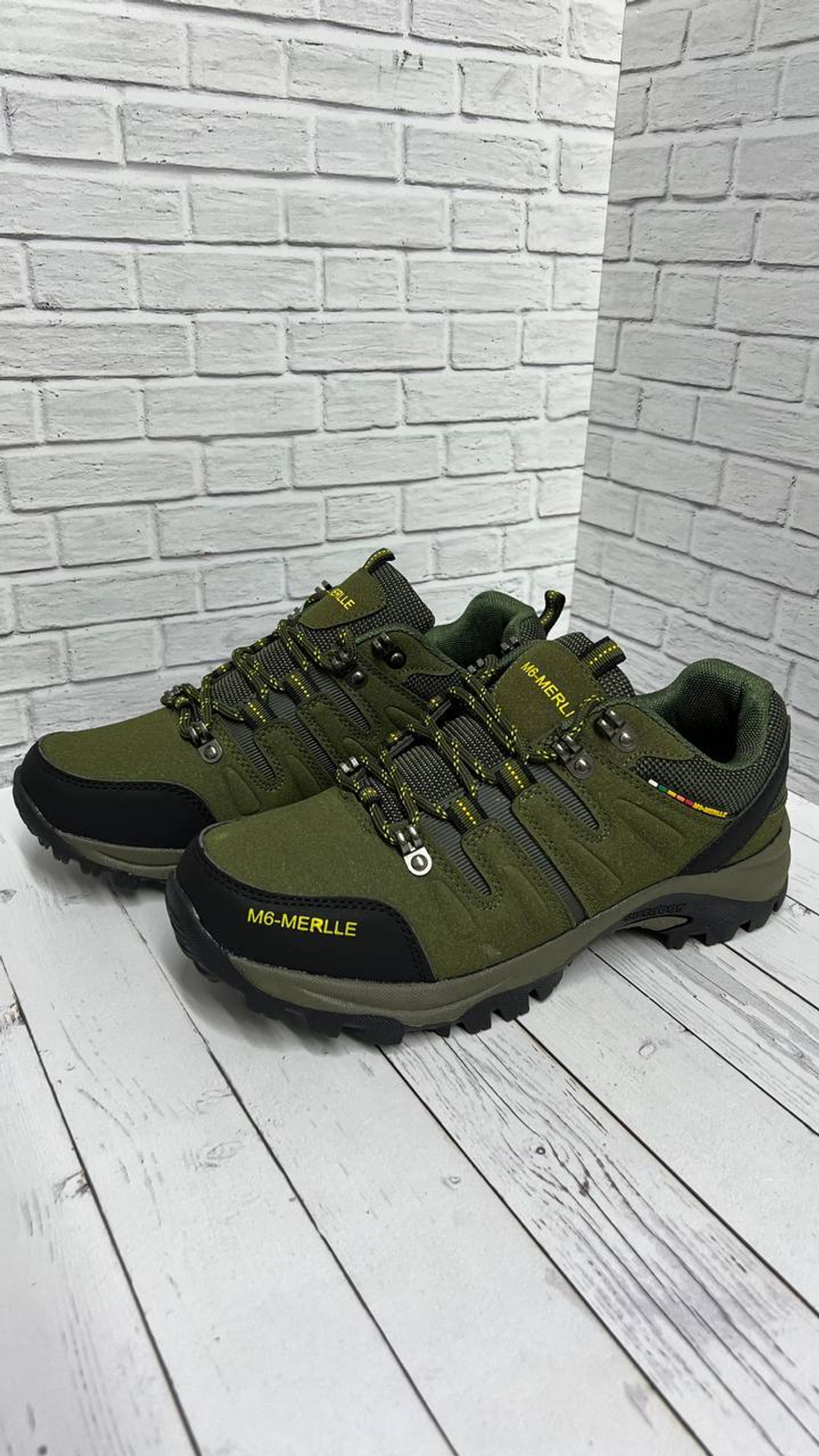 Трекинговые кроссовки M6-merlle Rat / олива