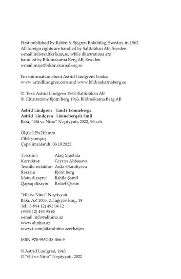 Lönneberqalı Emil (yumşaq cild)