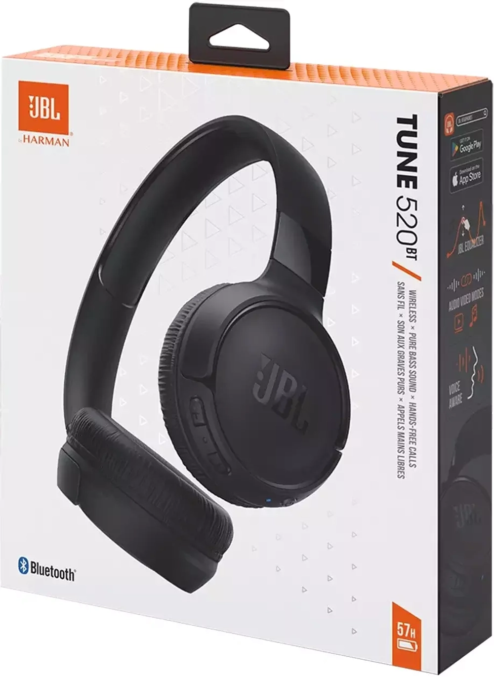 Беспроводные наушники JBL Tune 520BT Black