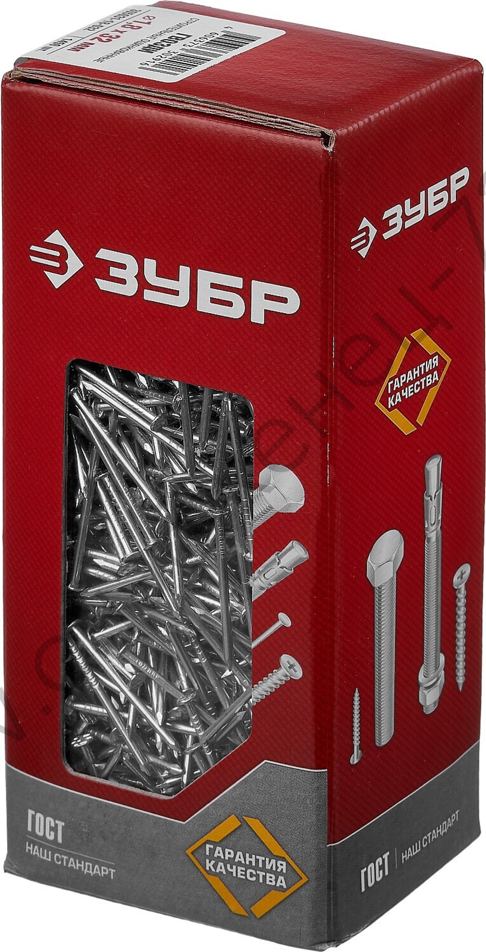 ЗУБР ГОСТ 4028-63 32 х 1.8 мм, строительные гвозди, цинк, 1 кг (305031-18-032)