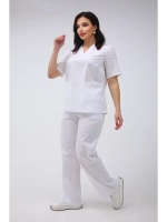 Медицинский костюм с брюками стрейч