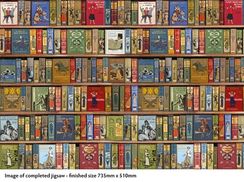 Puzzle Adult Sustainable Jigsaw Puzzle Bodleian Library: High Jinks Bookshelves 1000 pcs