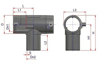 Тройник электросварной Elofit 32 мм SDR11