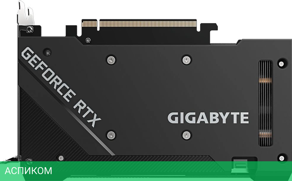Видеокарта GigaByte NVIDIA GeForce RTX 3060 12Gb GDDR6 rev. 1.0 (GV-N3060WF2-12GD)