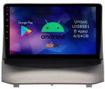 Магнитола для Ford Fiesta 2008-2018 - Roximo RM-1704 Android 12, 8-ядер, 4/64Гб, SIM-слот