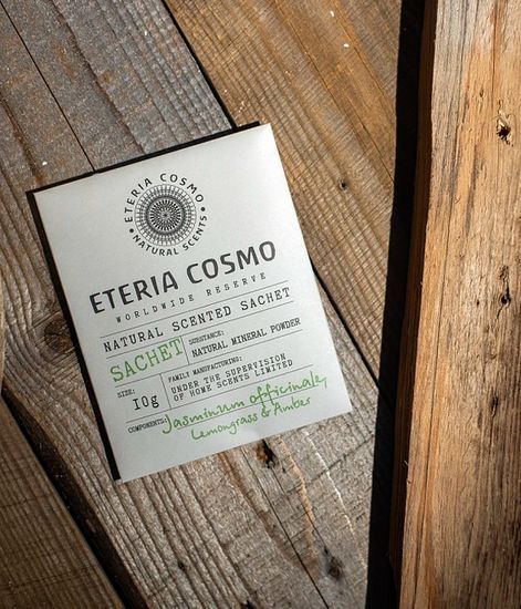 Жасмин лемонграсс и амбра, ароматическое саше, Eteria cosmo