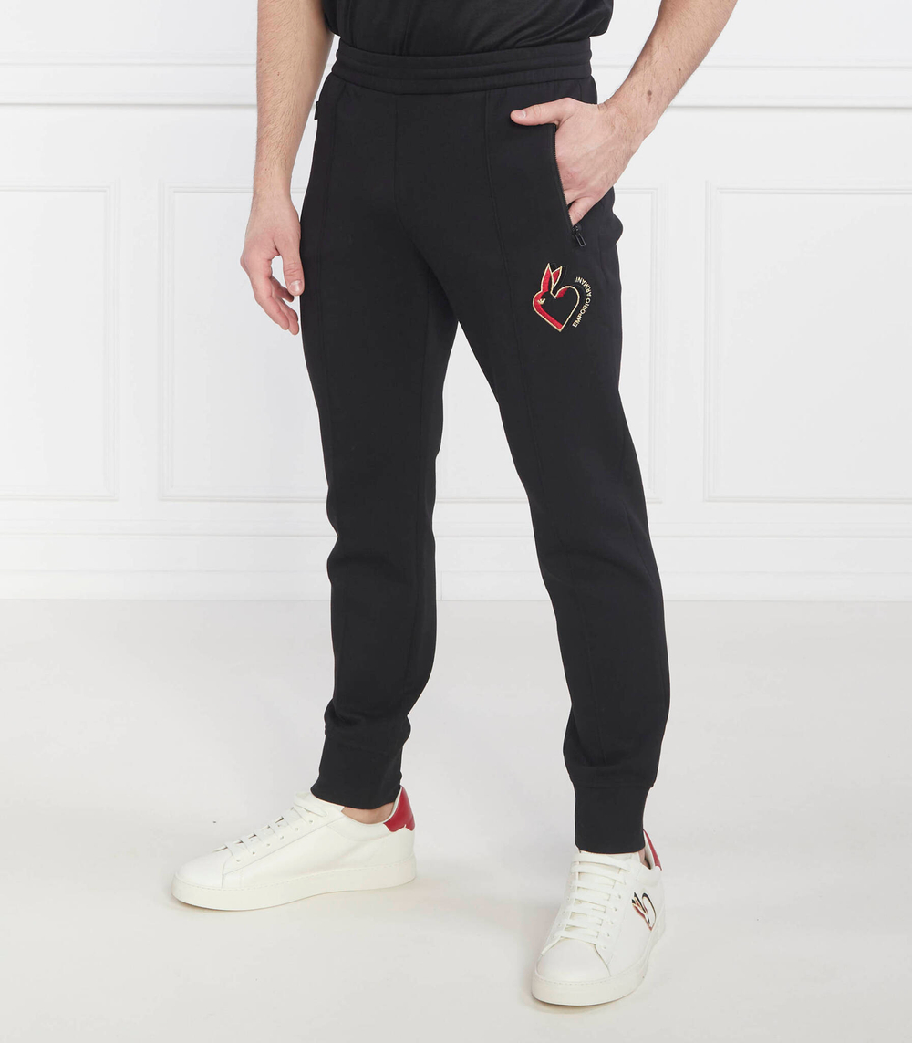 спортивные штаны Emporio Armani - черный(3R1PE8 1JHSZ)