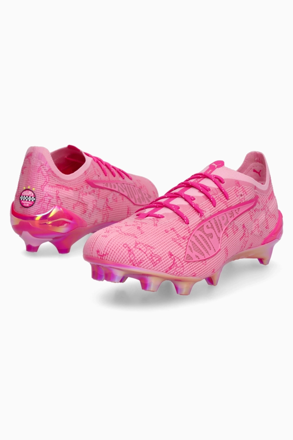 Бутсы Puma x KidSuper Ultra 5 Ultimate FG/AG - розовый
