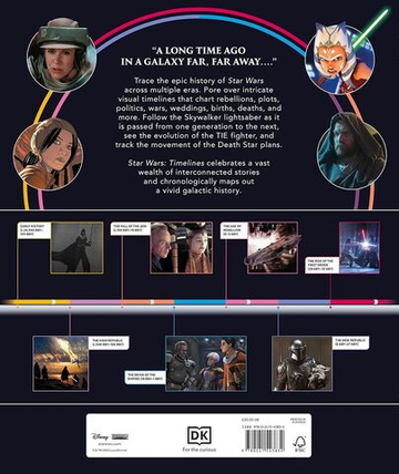 Star Wars Timelines: From the Time Before the High Republic to the Fall of the First Order Hardcover