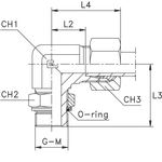 Штуцер FRG90 DL10 14x1.5 (в сборе)