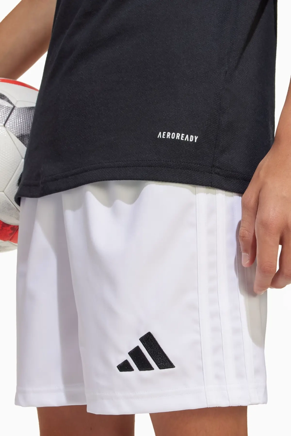 Футболка adidas Squadra 25 Polo Junior - черный