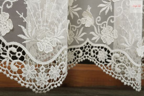 Тюль Мари-2 французская сетка грек (экрю)