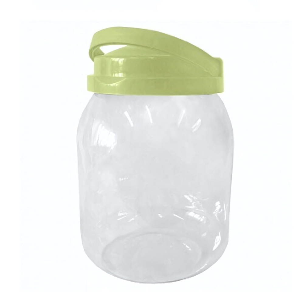 Емкость для хранения "Verona" круглая 3л ПЭТ (салатовый)