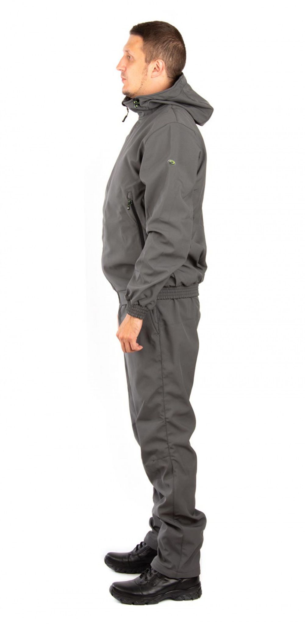 Осенний костюм для охоты и рыбалки «Барс» (полофлис, графит) ORION Active