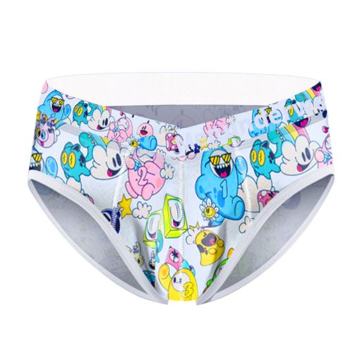 Мужские трусы брифы белые PUMP! MP295-1