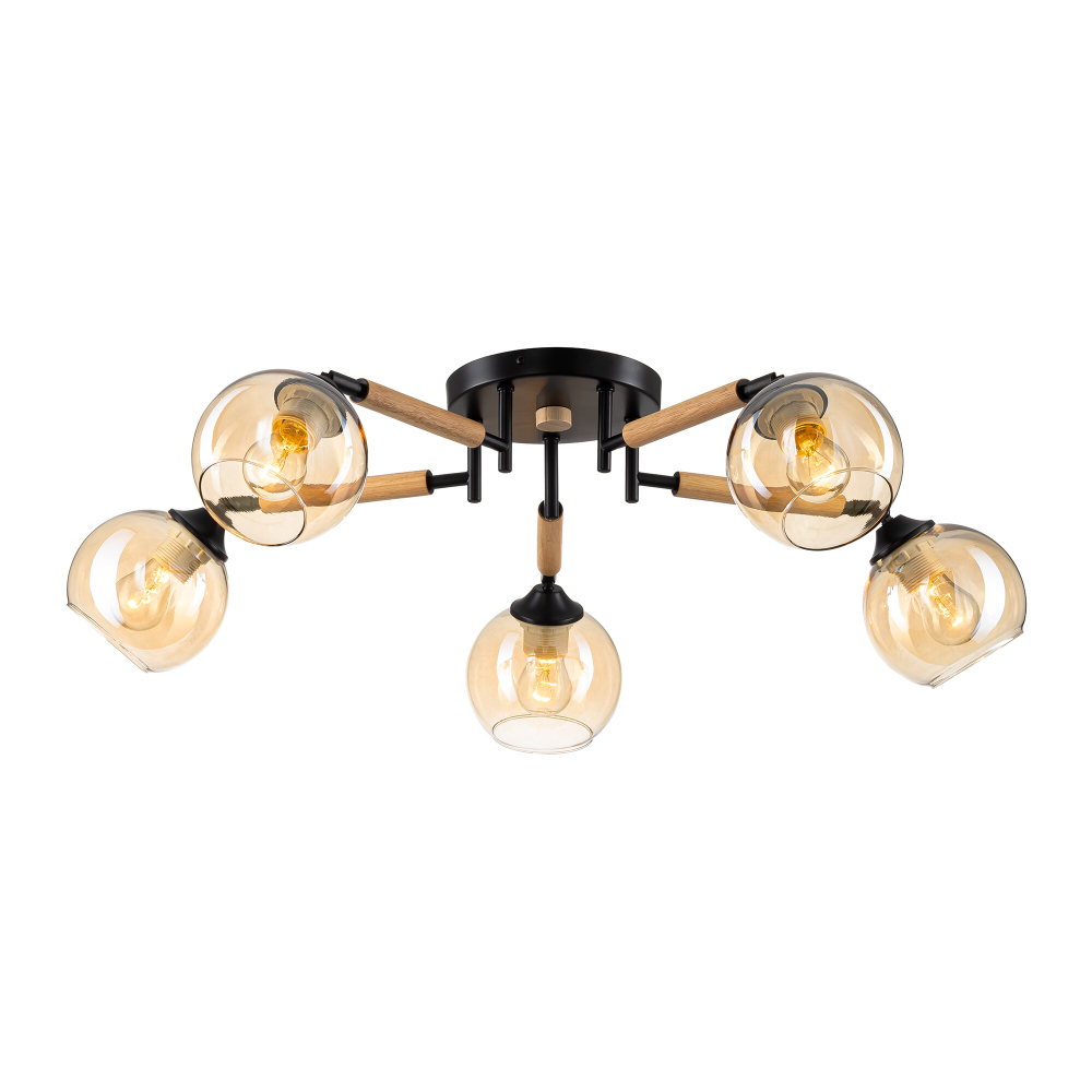 Citilux TIKA CL133151 Люстра поворотная Чёрная