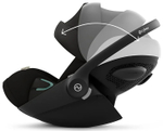 Коляска Cybex Balios S Lux TPE complete Cloud G Moon Black Plus Base G 4 в 1 Stormy Blue с дождевиками