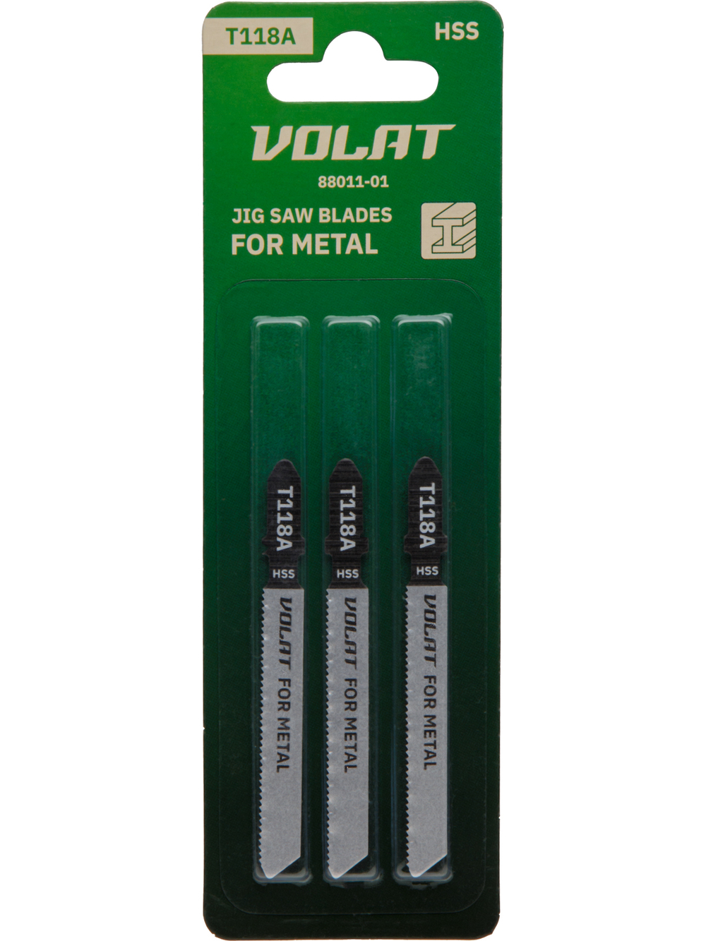 Пилка лобз. по металлу T118А (3 шт.) ВОЛАТ