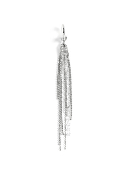 Моносерьга "Points white"