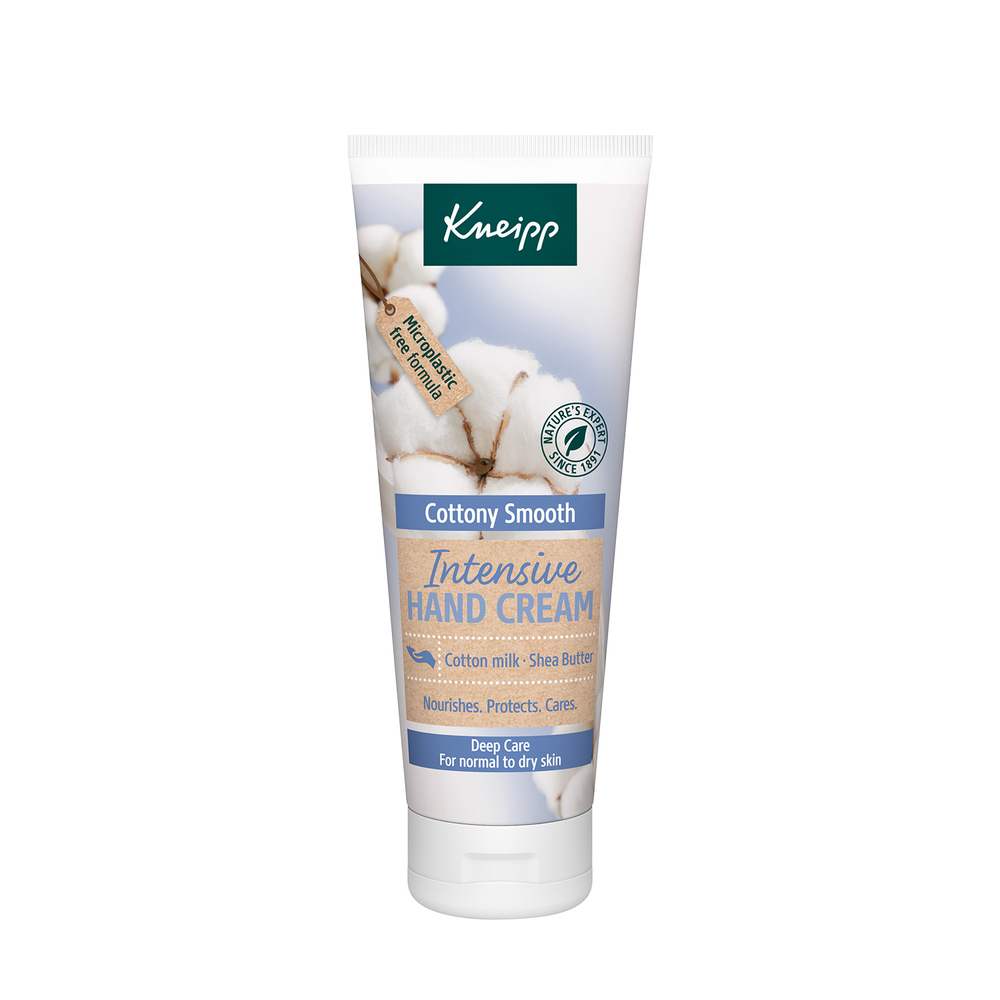 Kneipp Cottony Smooth хлопок, крем для рук, 75 мл