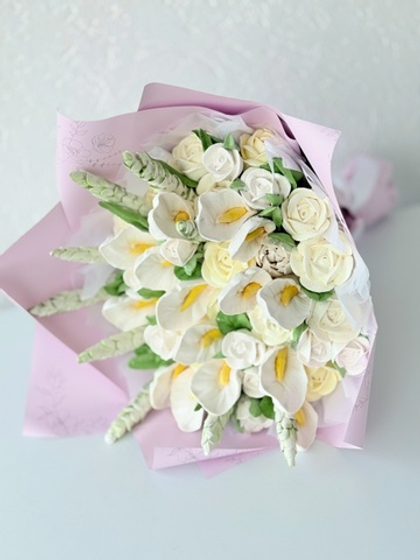 Букет "Белый вальс" М