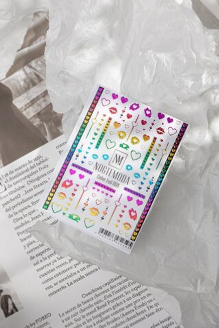 Nogtemoda Наклейки для ногтей Color Foil 008