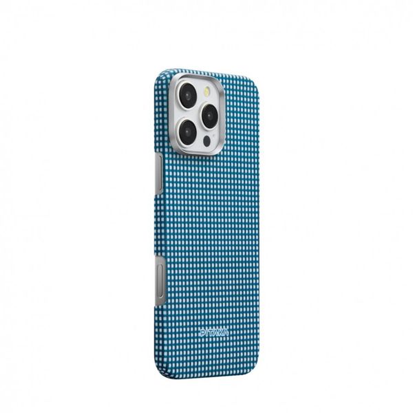Чехол Pitaka Ultra-Slim для iPhone 16 Pro, Голубой | Ocean Blue