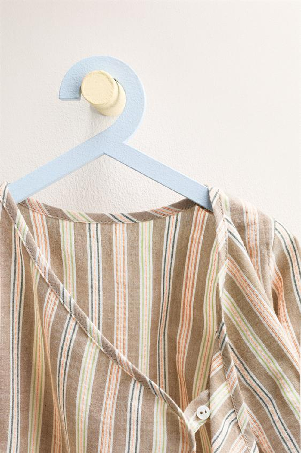 ZARA TIMELESS — ПОЛОСАТЫЙ КОМПЛЕКТ, РЫЖЕВАТО-КОРИЧНЕВЫЙ