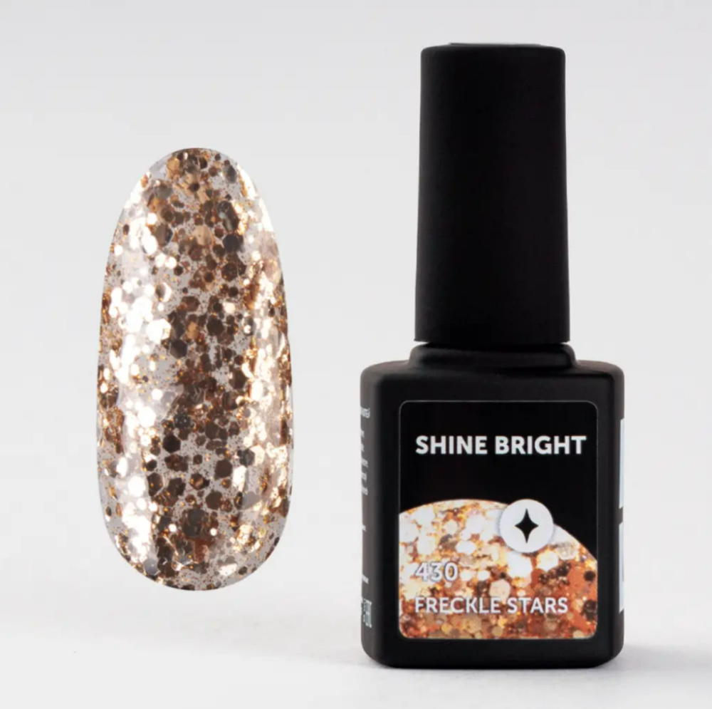 Milk Гель-лак Shine Bright - 430 - Freckle Stars, 9мл.