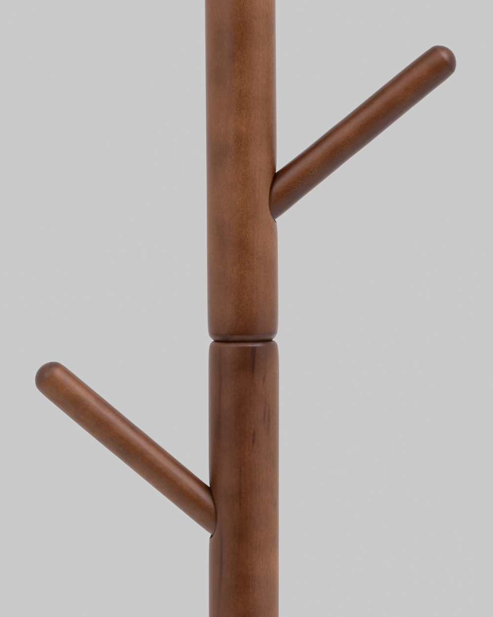 Вешалка напольная Hook темное дерево