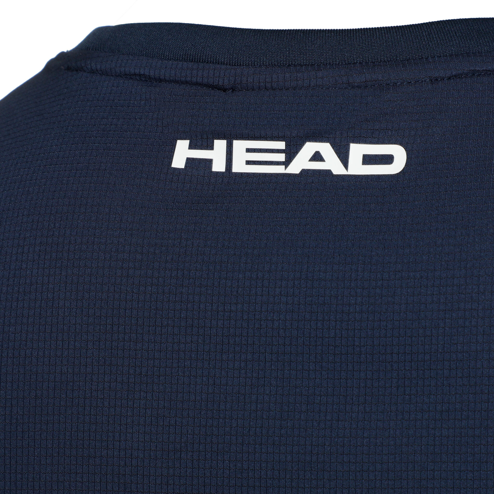 Мужское теннисное поло HEAD Slice T-Shirt Men - Blue, Orange