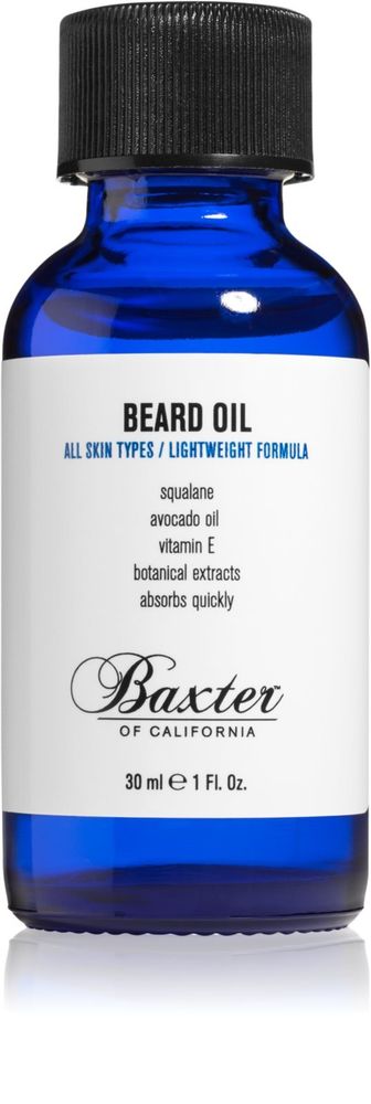 Baxter of California масло для бороды Beard Oil