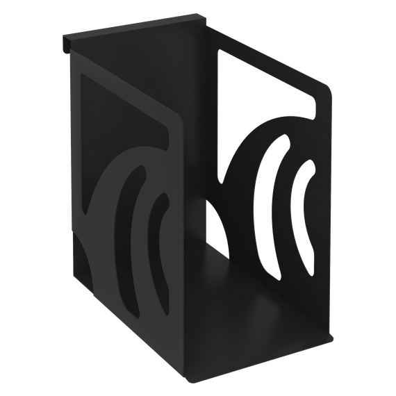 Навесной лоток для папок широкий MAN-12.T-30 Металл Черный 160*273*250