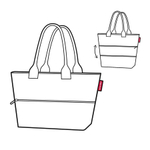 Сумка shopper e1 glencheck red