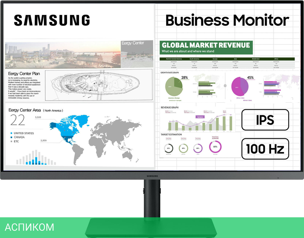 Монитор Samsung LS27C430GAIXCI
