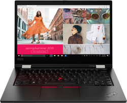 Ноутбук Lenovo ThinkPad L13 Yoga G2 20VK000YRT Core i5 1135G7, 16384 Mb, 13.3; Full HD 1920x1080, 512 Gb SSD, Intel Iris Xe Graphics, Windows 10 Professional, черный