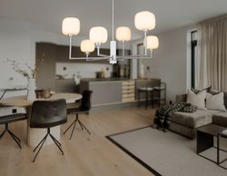 Ambrella Люстра на штанге с мрамором Ceramo Modern LH53001