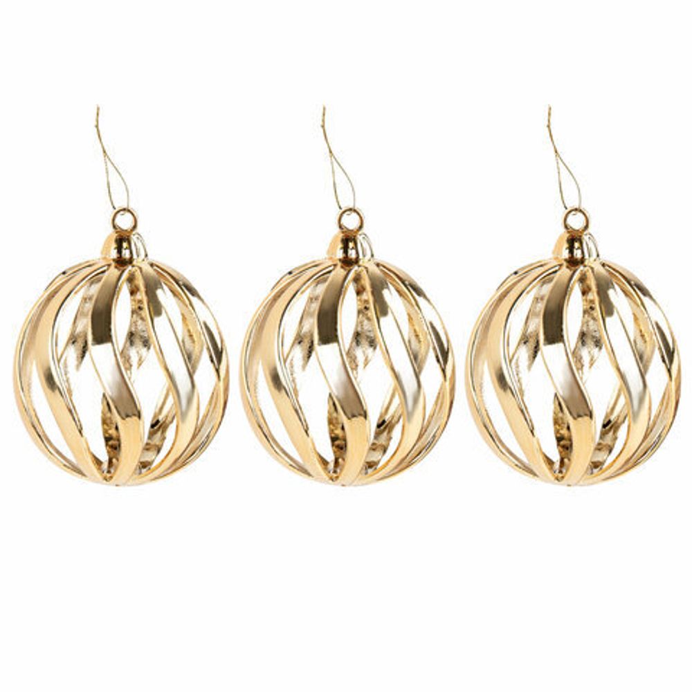 Шары ёлочные 12 шт., 6 см, "Frost Forest", пластик, бирюзовый/золото, ЗОЛОТАЯ СКАЗКА, 592176