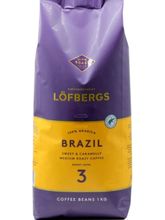 Кофе в зернах Lofbergs Brasil 1 кг