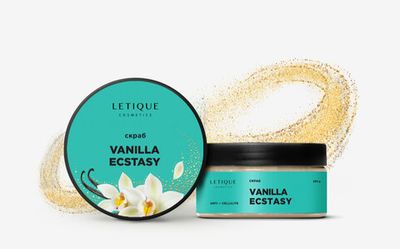 Скраб для тела LETIQUE Cosmetics Vanilla Ecstasy 250 г