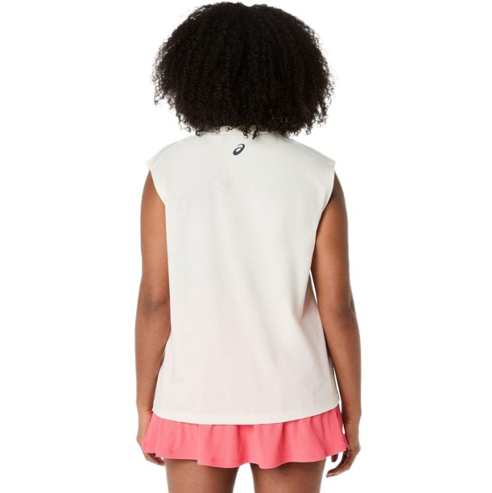 Женский топ теннисный Asics Game Seasonal Graphic - cream