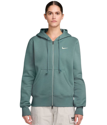 Женская Кофта теннисная Nike Sportswear Phoenix Fleece - cannon/sail